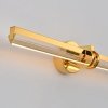 Lampa ścienna kinkiet LED listwa metalowy złoty połysk elegancki klasyczny minimalistyczny uniwersalny LOVELY ST-DN1621-GOLD Step Into Design